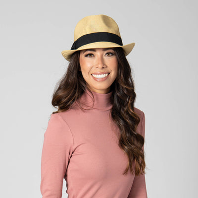 FEDORA - Next Level Fedora - Women's Ultrabraid Stingy Brim Fedora