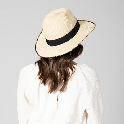 FEDORA - Desert Oasis - Ultrabraid Fedora With Embroidered Edge