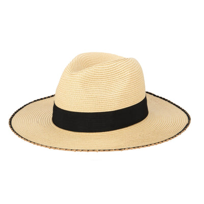 FEDORA - Desert Oasis - Ultrabraid Fedora With Embroidered Edge