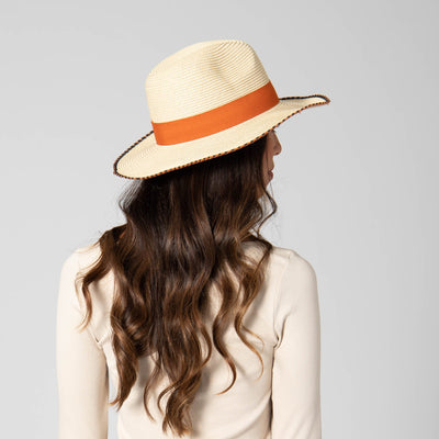 FEDORA - Desert Oasis - Ultrabraid Fedora With Embroidered Edge