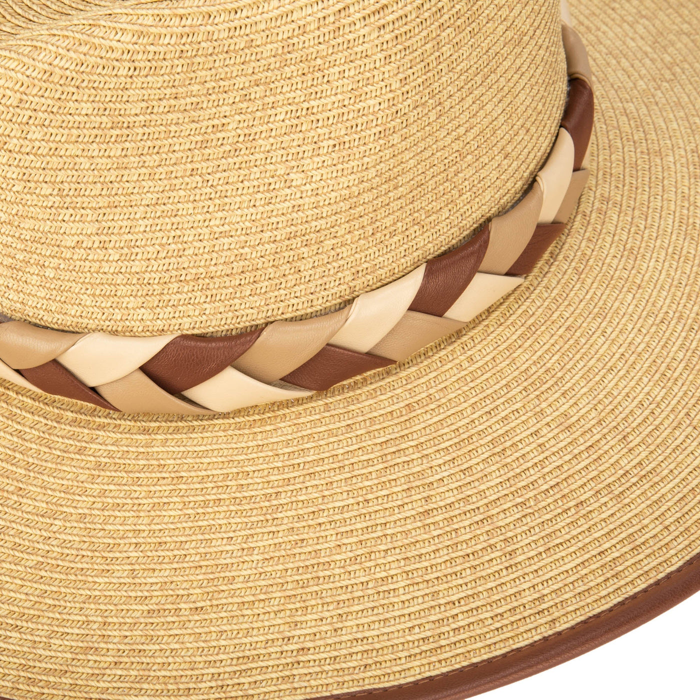 Boss Fedora - Ultrabraid Fedora With Braided Faux Band