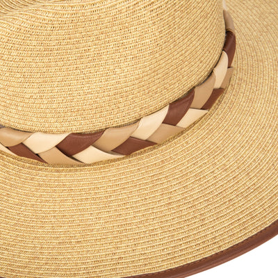 Boss Fedora - Ultrabraid Fedora With Braided Faux Band