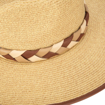 Boss Fedora - Ultrabraid Fedora With Braided Faux Band