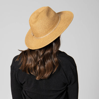 FEDORA - Naturally Sweet - Womens Ultrabraid Fedora With Floral Details