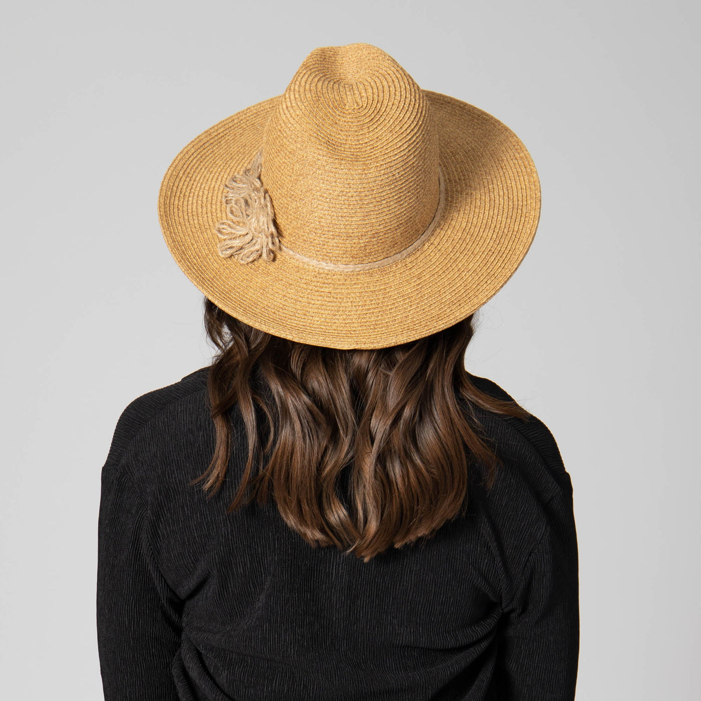 FEDORA - Naturally Sweet - Womens Ultrabraid Fedora With Floral Details