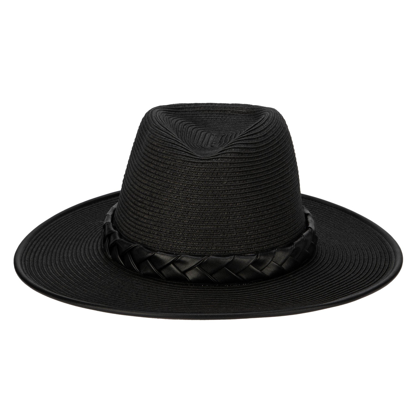 Looker Fedora - Ultrabraided Fedora With Braided Faux Band