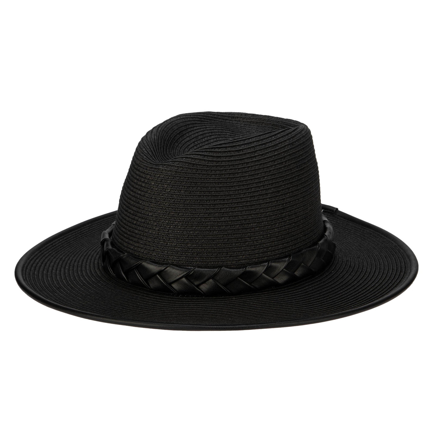 Looker Fedora - Ultrabraided Fedora With Braided Faux Band