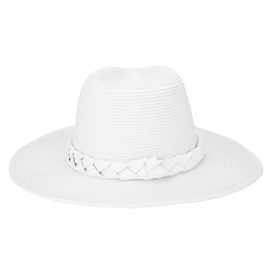 Looker Fedora - Ultrabraided Fedora With Braided Faux Band