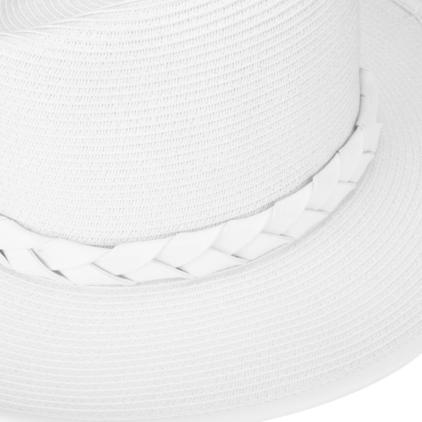 Looker Fedora - Ultrabraided Fedora With Braided Faux Band