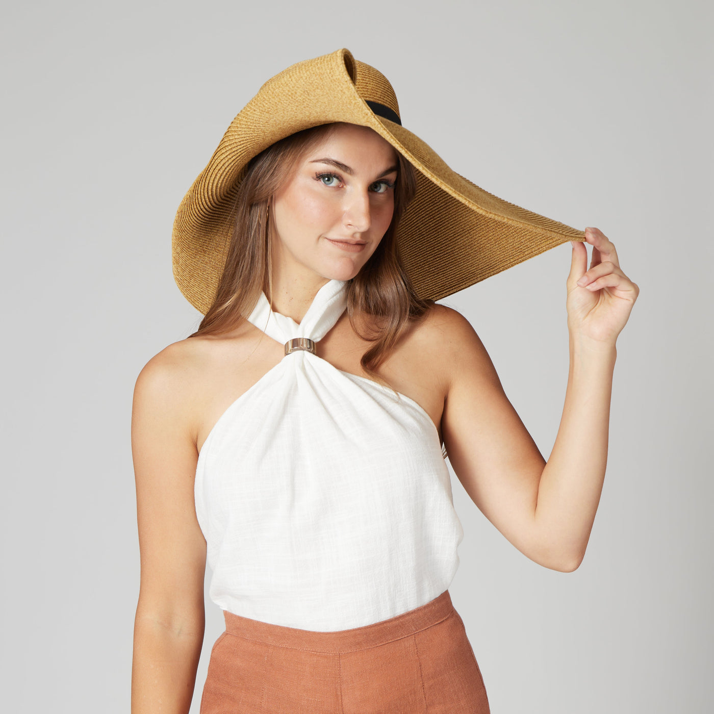 SUN BRIM - Women's Ultrabraid Side Tack Fold Sun Hat