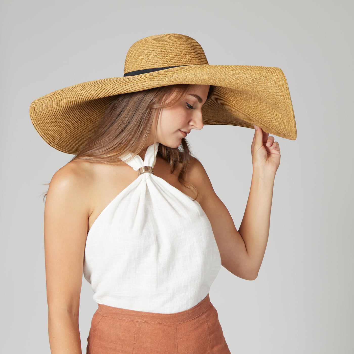 SUN BRIM - Women's Ultrabraid Side Tack Fold Sun Hat