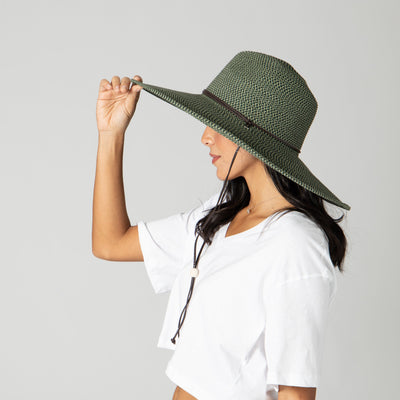 FLOPPY - El Campo 5" Brim Sun Hat - UPF50 Sun Protection With Chin Cord By San Diego Hat Co.