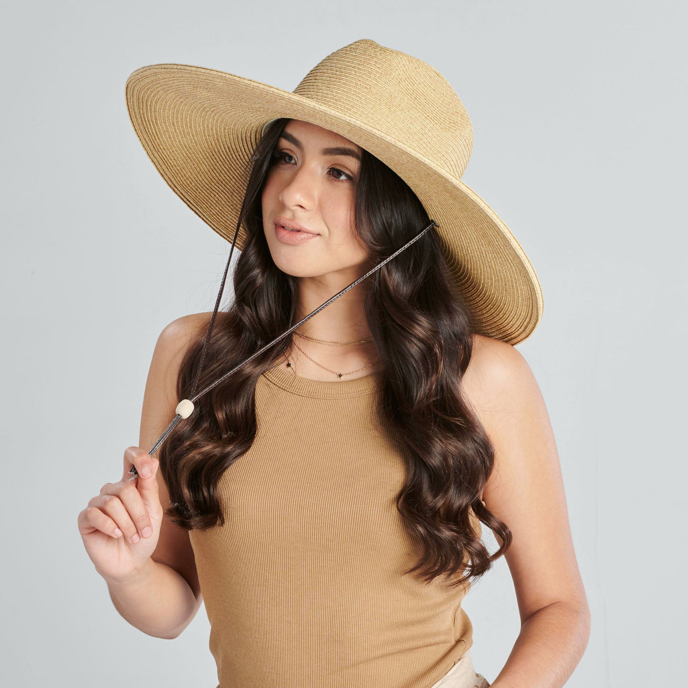 FLOPPY - El Campo 5" Brim Sun Hat - UPF50 Sun Protection With Chin Cord By San Diego Hat Co.