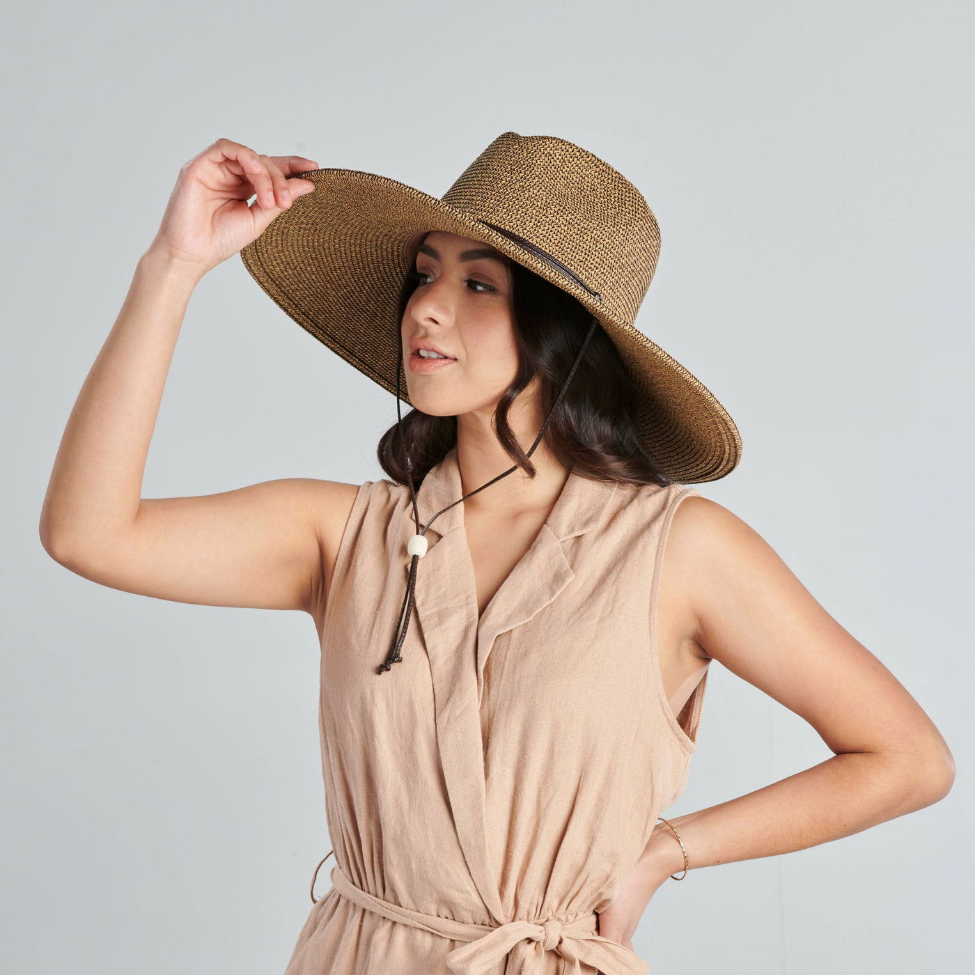 FLOPPY - El Campo 5" Brim Sun Hat - UPF50 Sun Protection With Chin Cord By San Diego Hat Co.