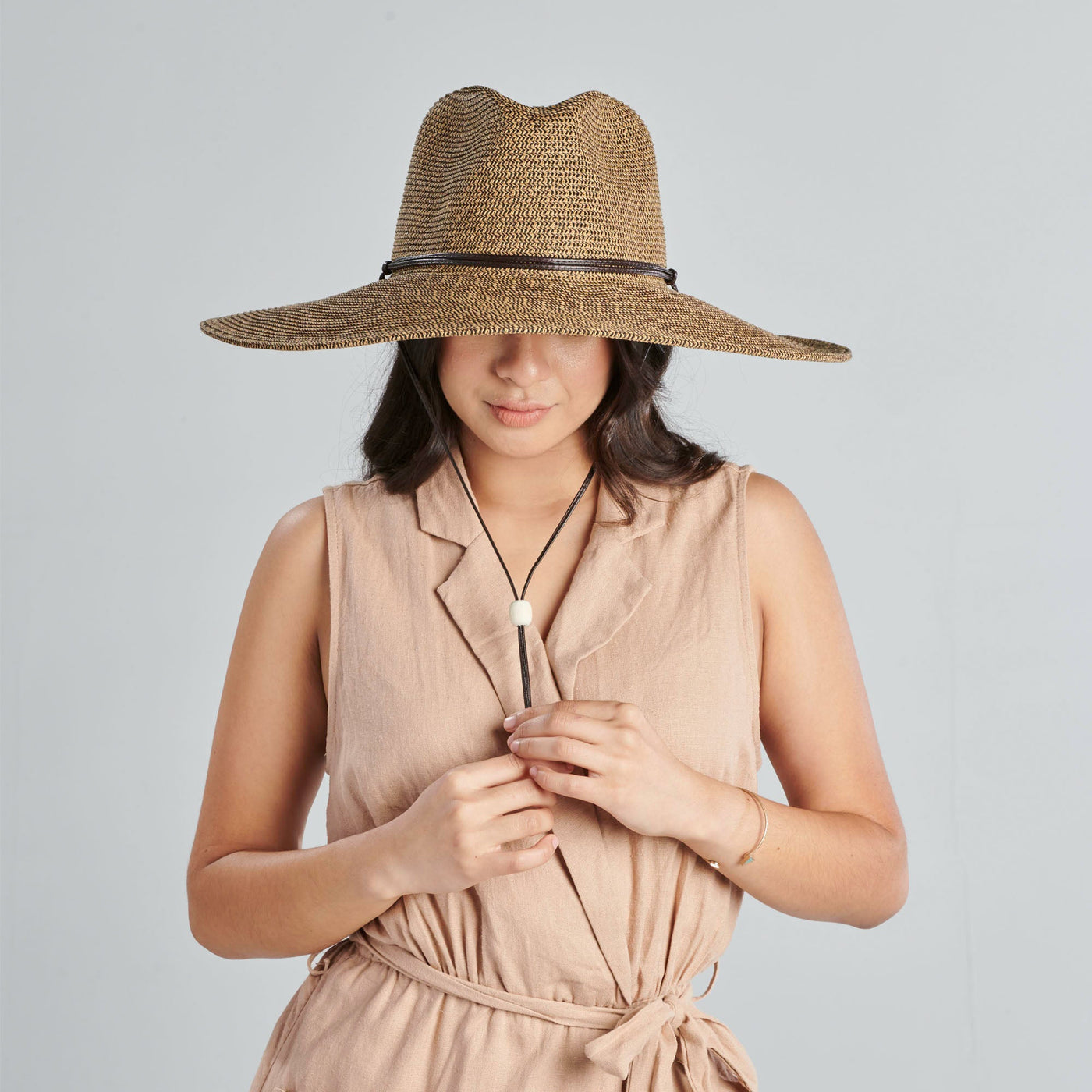 FLOPPY - El Campo 5" Brim Sun Hat - UPF50 Sun Protection With Chin Cord By San Diego Hat Co.