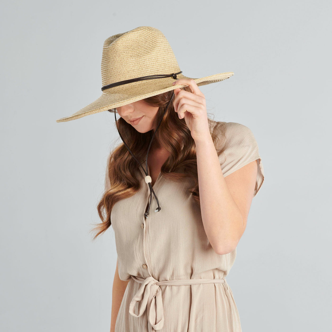 FLOPPY - El Campo 5" Brim Sun Hat - UPF50 Sun Protection With Chin Cord By San Diego Hat Co.