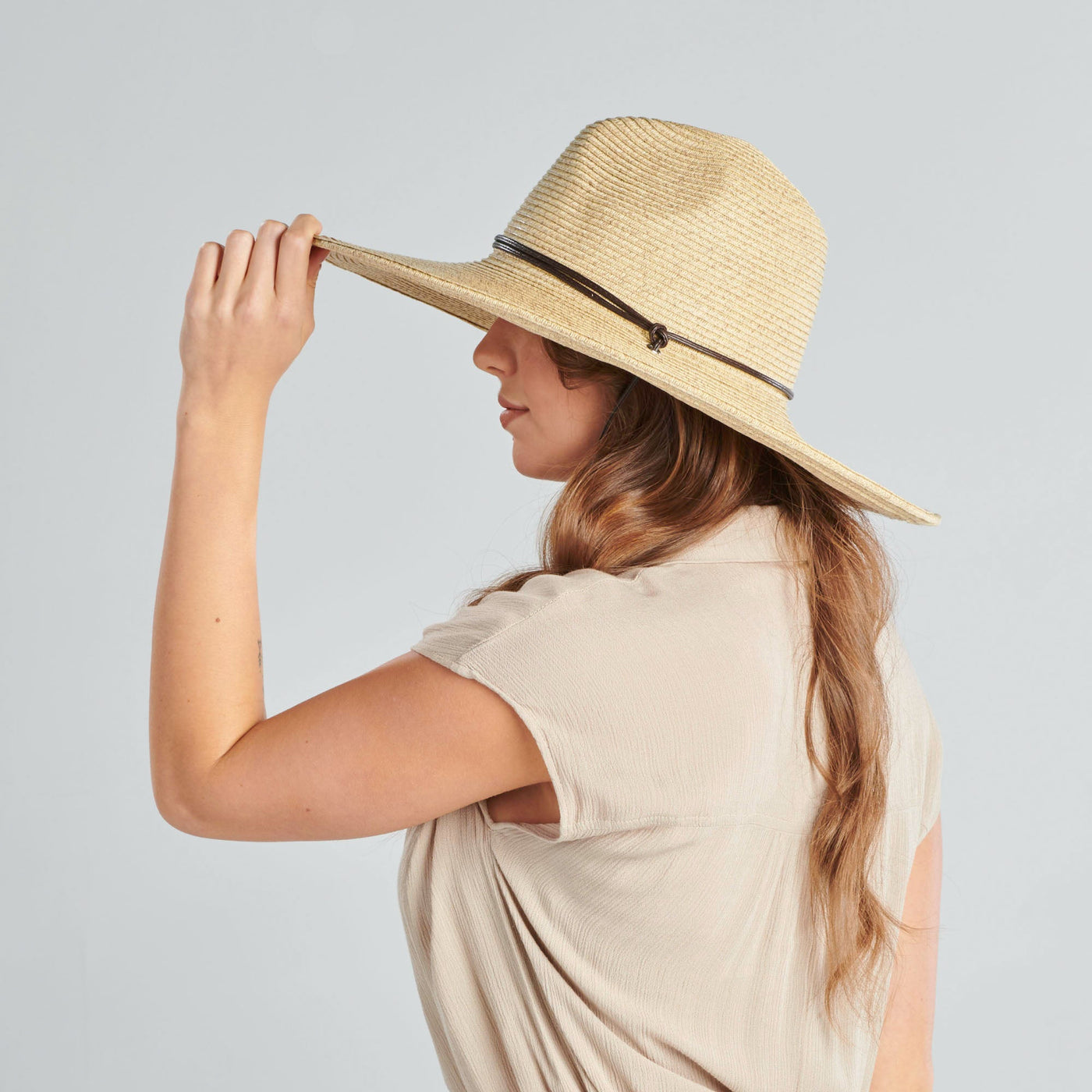 FLOPPY - El Campo 5" Brim Sun Hat - UPF50 Sun Protection With Chin Cord By San Diego Hat Co.