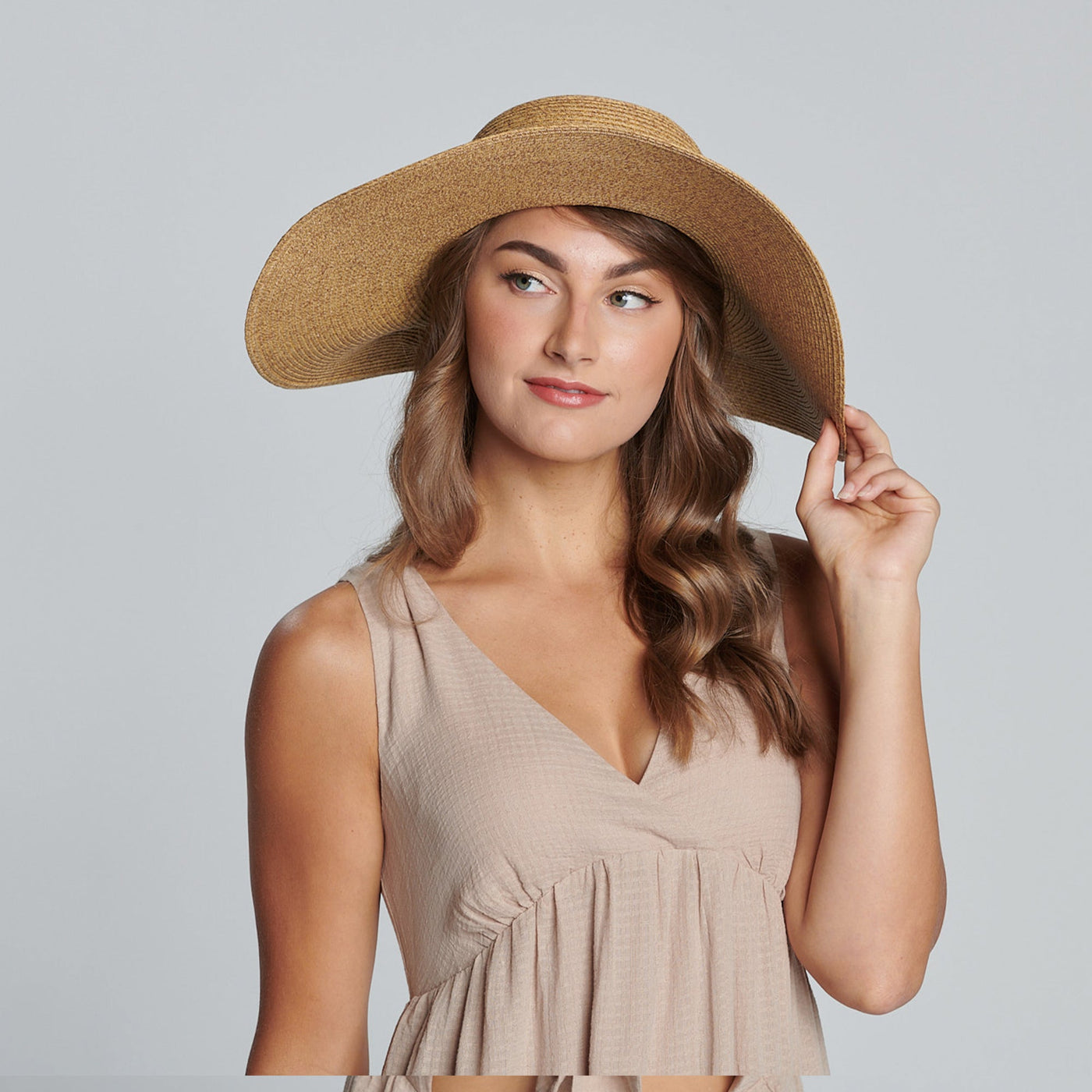 SUN BRIM - Women's Ultrabraid Back Knot Floppy