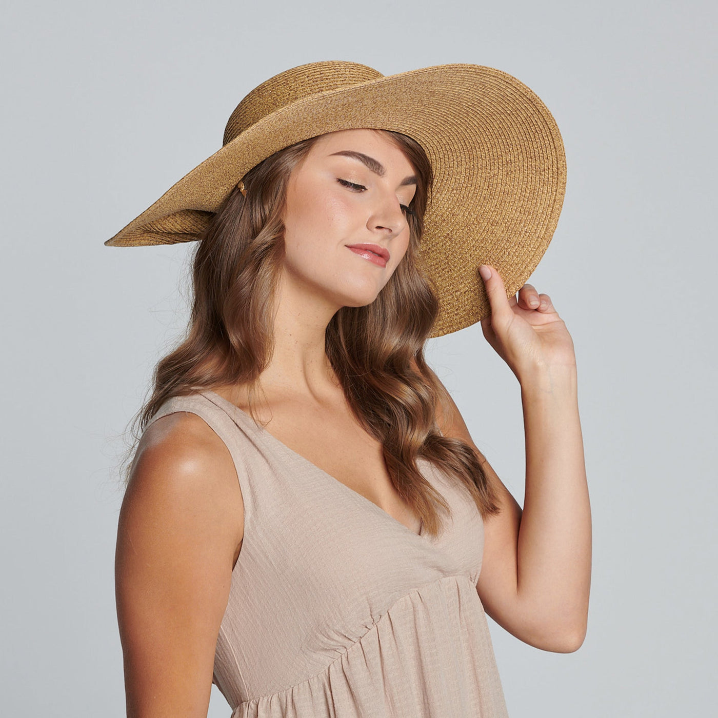 SUN BRIM - Women's Ultrabraid Back Knot Floppy