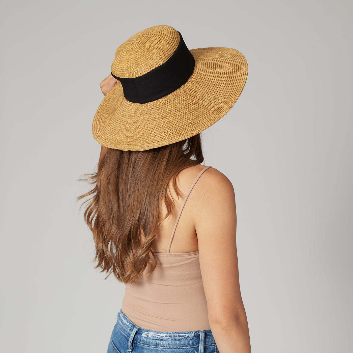 SUN BRIM - Women's Collapsible Crown Sun Hat