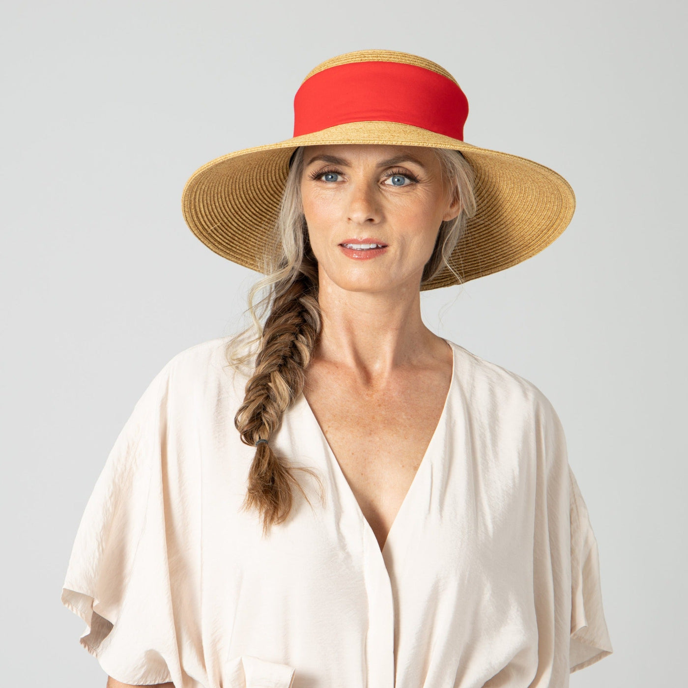 SUN BRIM - Women's Collapsible Crown Sun Hat