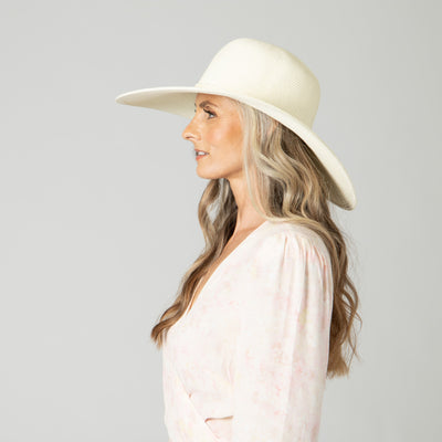 SUN BRIM - Women's Water Repellent Floppy Hat With Tie