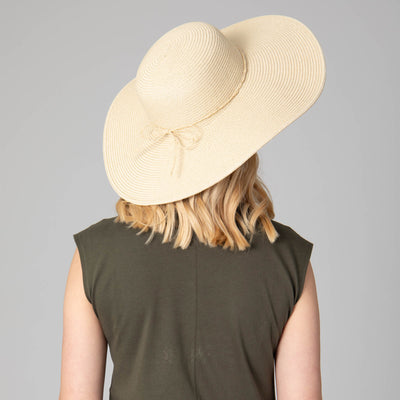 Women's Water Repellent Floppy Hat with Tie-SUN BRIM-San Diego Hat Company