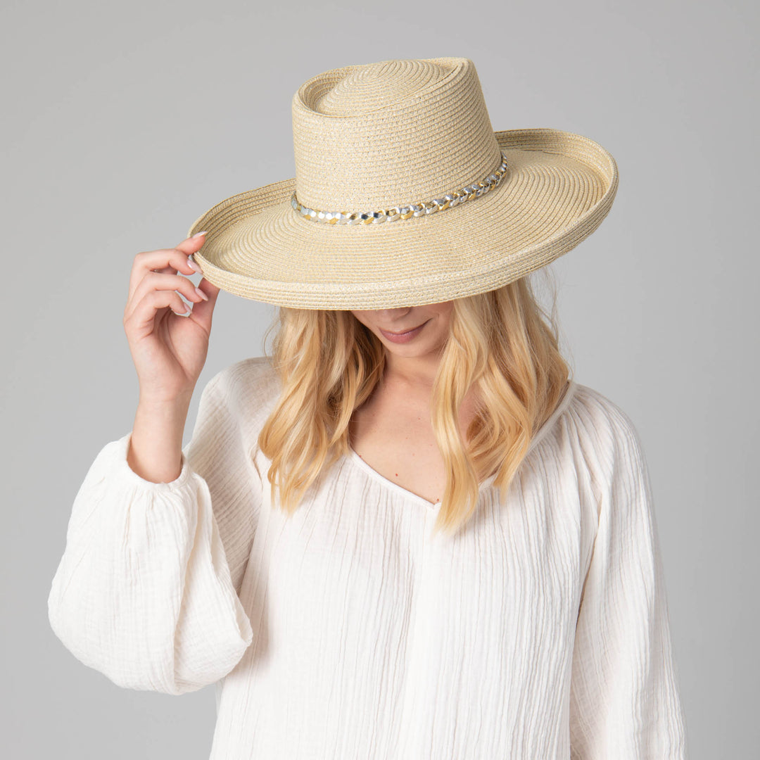 帽子 CLANE / ROUND BRIM STRAW HAT CLANE（クラネ）の「ROUND BRIM STRAW HAT（ハット）」 - WEAR