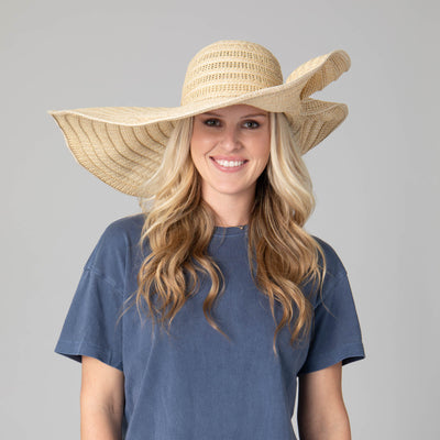 Dune - Women's Wide Brim Round Crown Floppy-FLOPPY-San Diego Hat Company