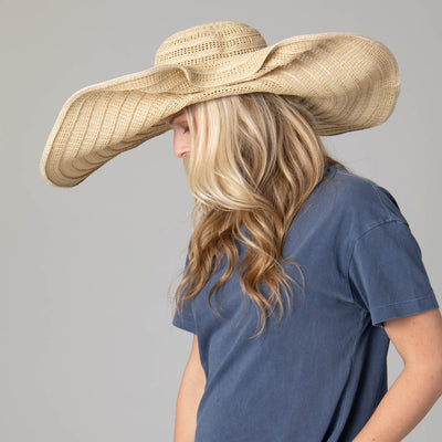 Dune - Women's Wide Brim Round Crown Floppy-FLOPPY-San Diego Hat Company