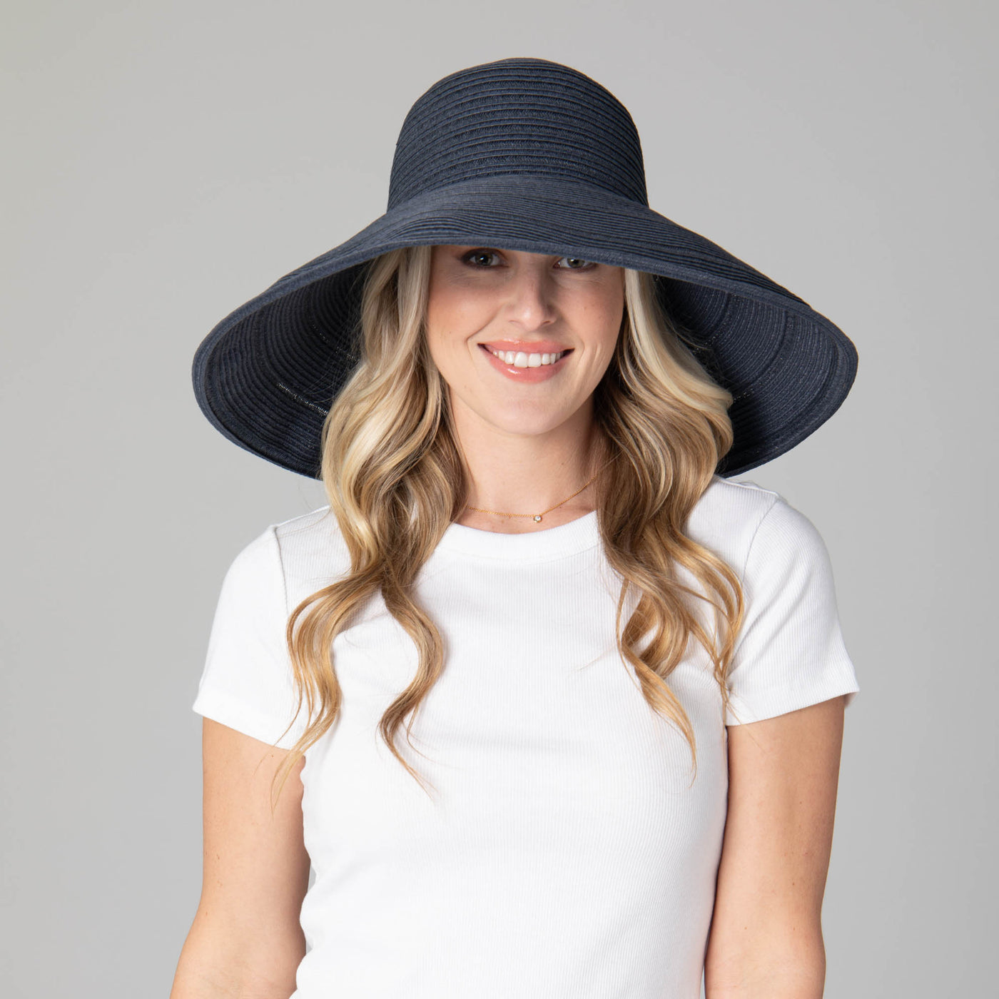 Newport - Women's 6-way Round Crown Sun Hat-SUN BRIM-San Diego Hat Company