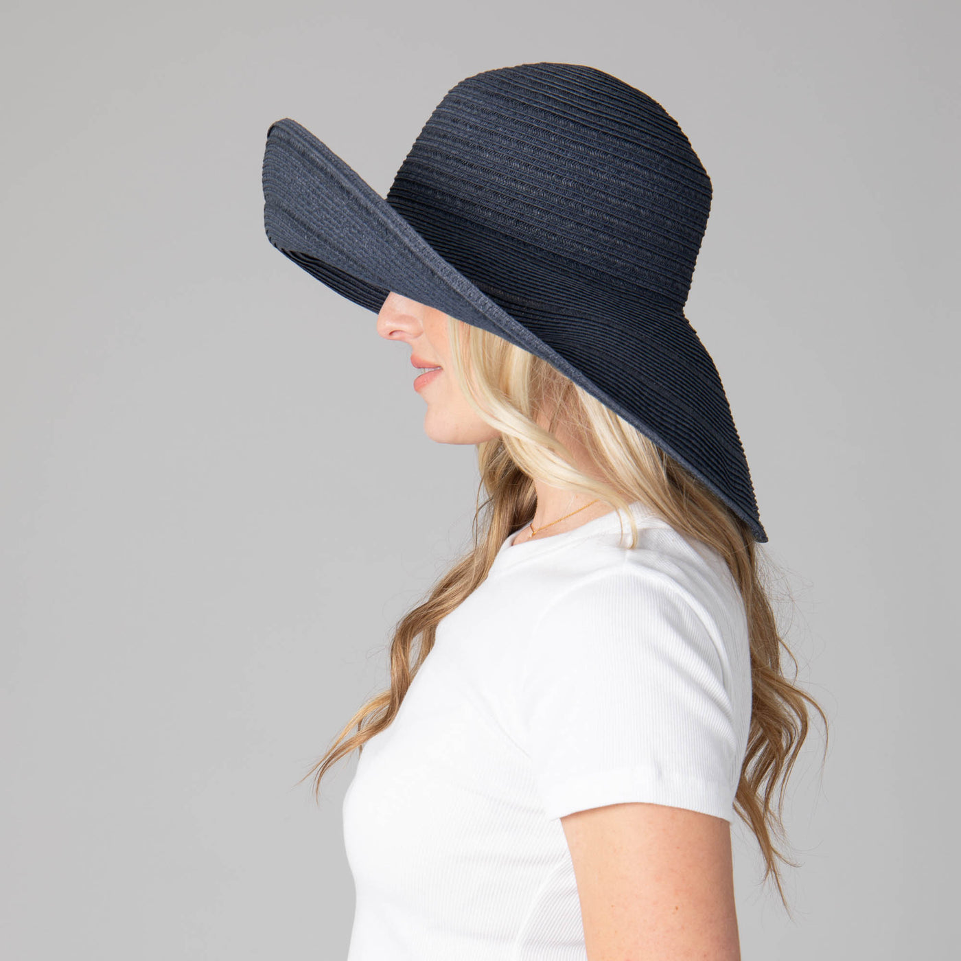 Newport - Women's 6-way Round Crown Sun Hat-SUN BRIM-San Diego Hat Company