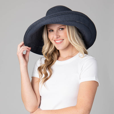 Newport - Women's 6-way Round Crown Sun Hat-SUN BRIM-San Diego Hat Company