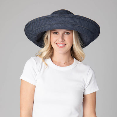 Newport - Women's 6-way Round Crown Sun Hat-SUN BRIM-San Diego Hat Company