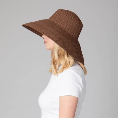 Newport - Women's 6-way Round Crown Sun Hat-SUN BRIM-San Diego Hat Company