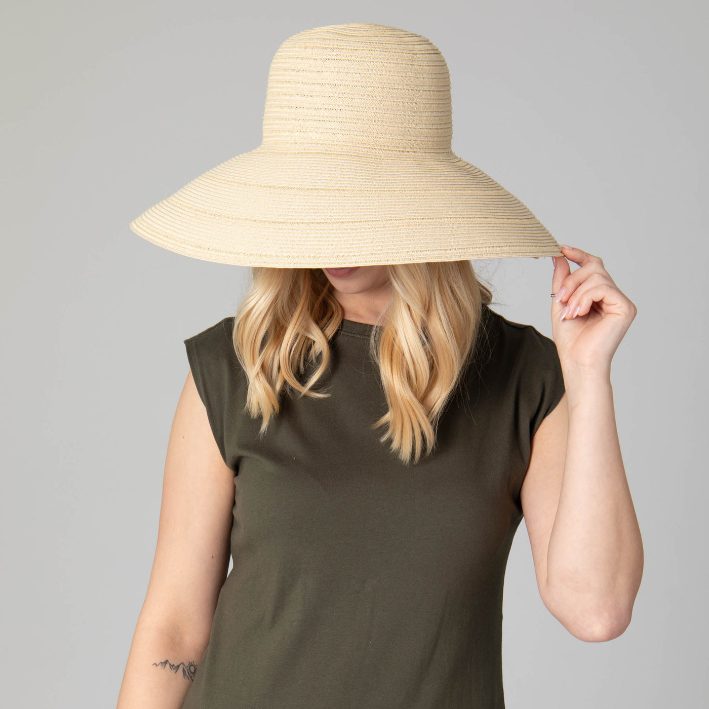 Newport - Women's 6-way Round Crown Sun Hat-SUN BRIM-San Diego Hat Company