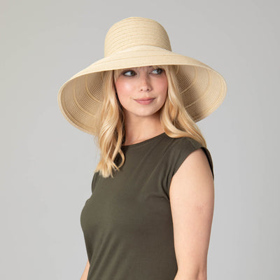 Newport - Women's 6-way Round Crown Sun Hat-SUN BRIM-San Diego Hat Company