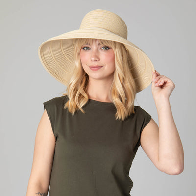 Newport - Women's 6-way Round Crown Sun Hat-SUN BRIM-San Diego Hat Company