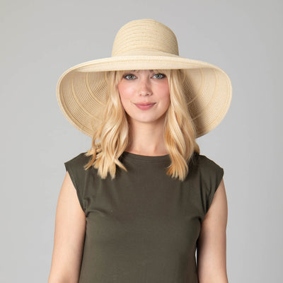 Newport - Women's 6-way Round Crown Sun Hat-SUN BRIM-San Diego Hat Company