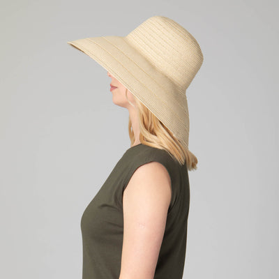 Newport - Women's 6-way Round Crown Sun Hat-SUN BRIM-San Diego Hat Company