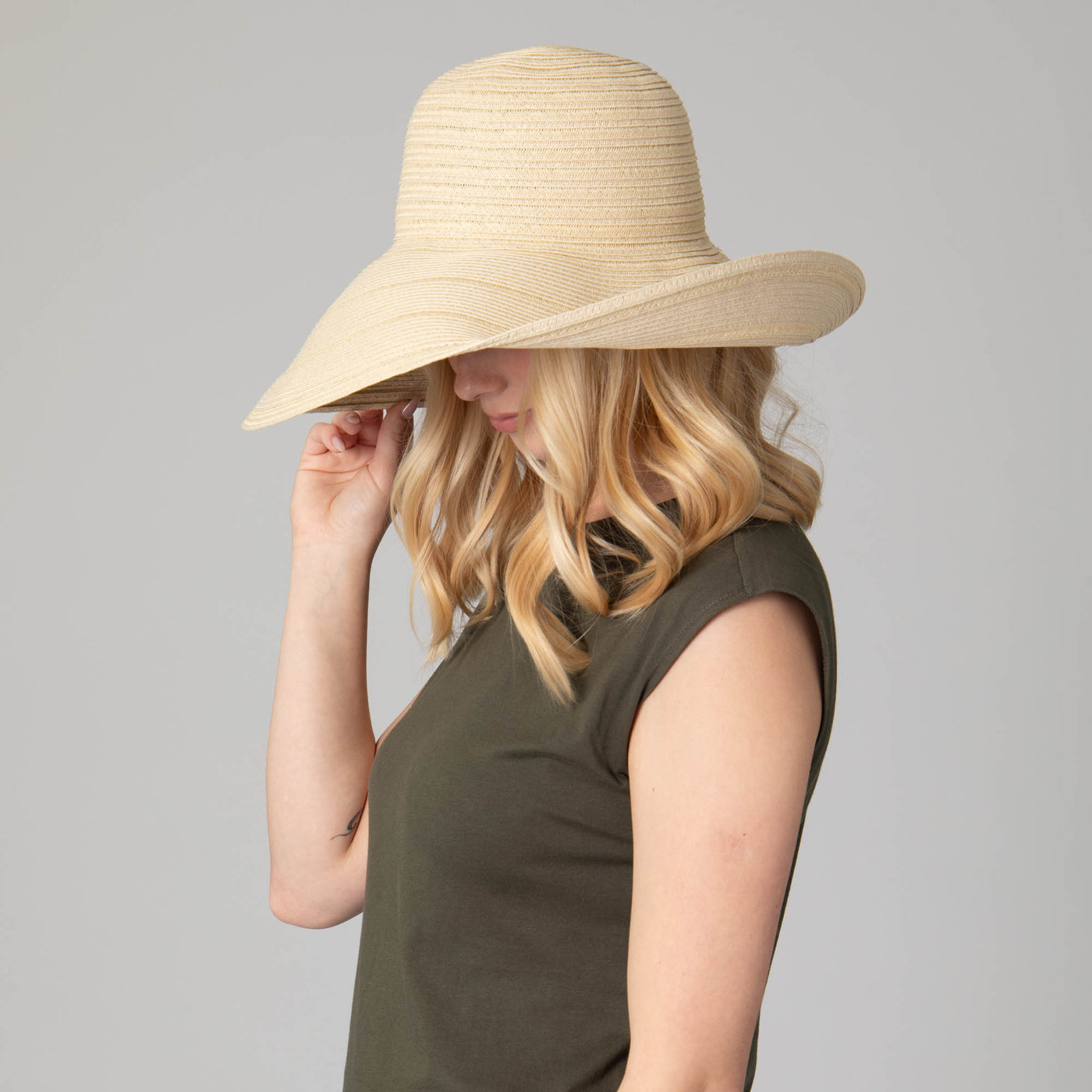 Newport - Women's 6-way Round Crown Sun Hat-SUN BRIM-San Diego Hat Company