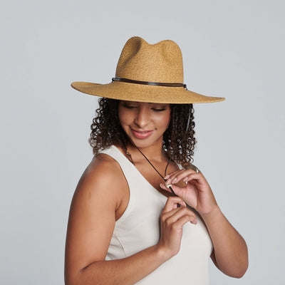 SUN BRIM - El Campo 4" Brim Sun Hat - UPF50 Sun Protection With Chin Cord - San Diego Hat Co.