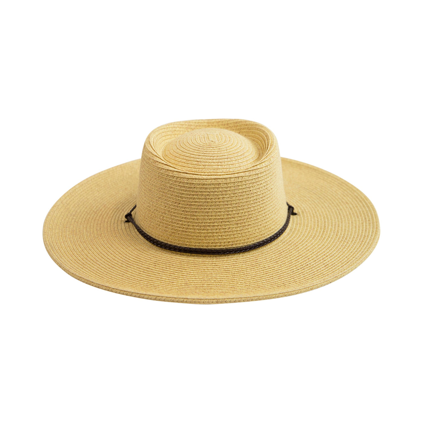 SUN BRIM - Womens Ultrabraid Sun Brim Hat With Chin Cord