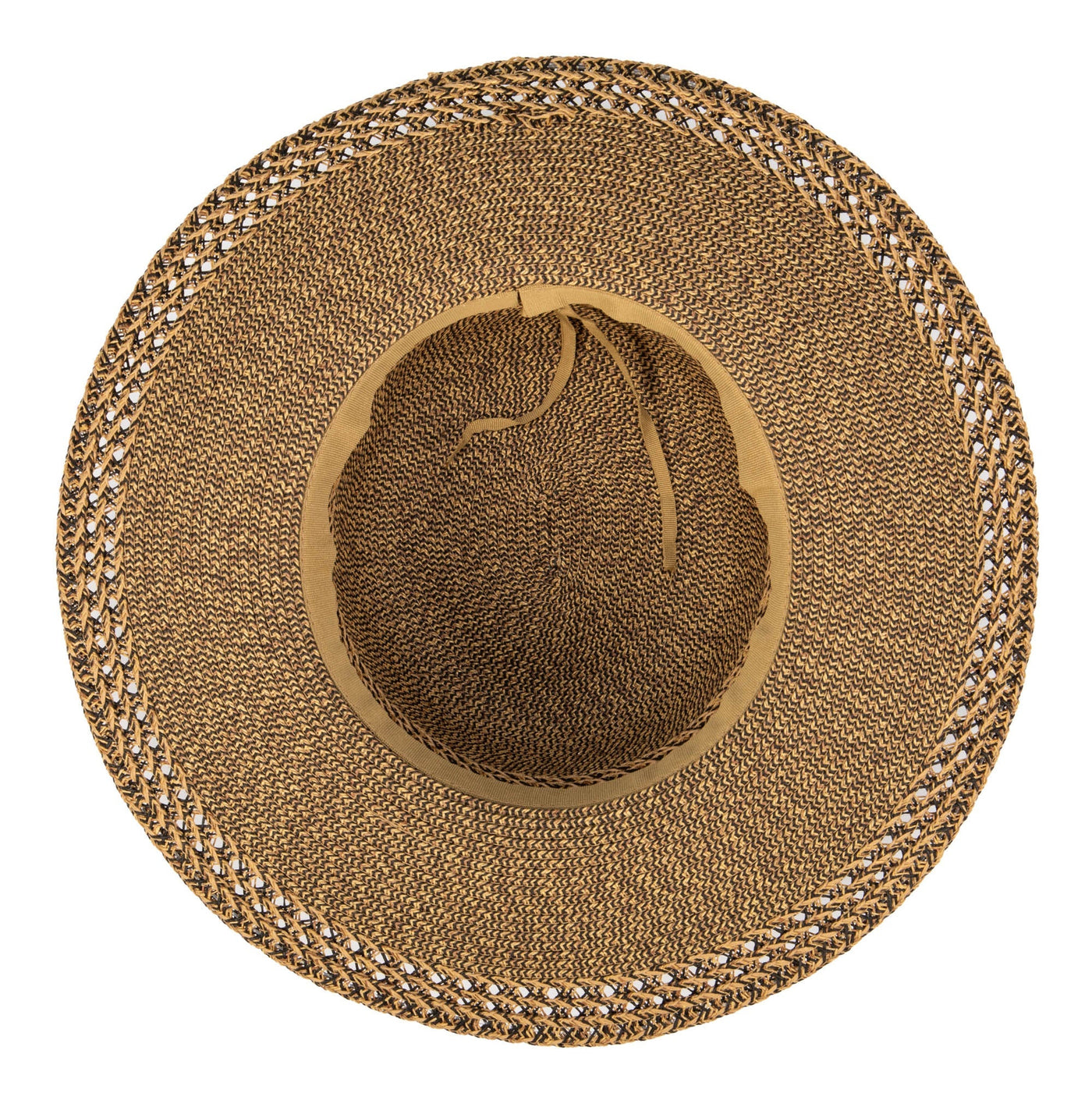 Everyday Sun Hat - Women's Sun Hat with Open Weave Stripes