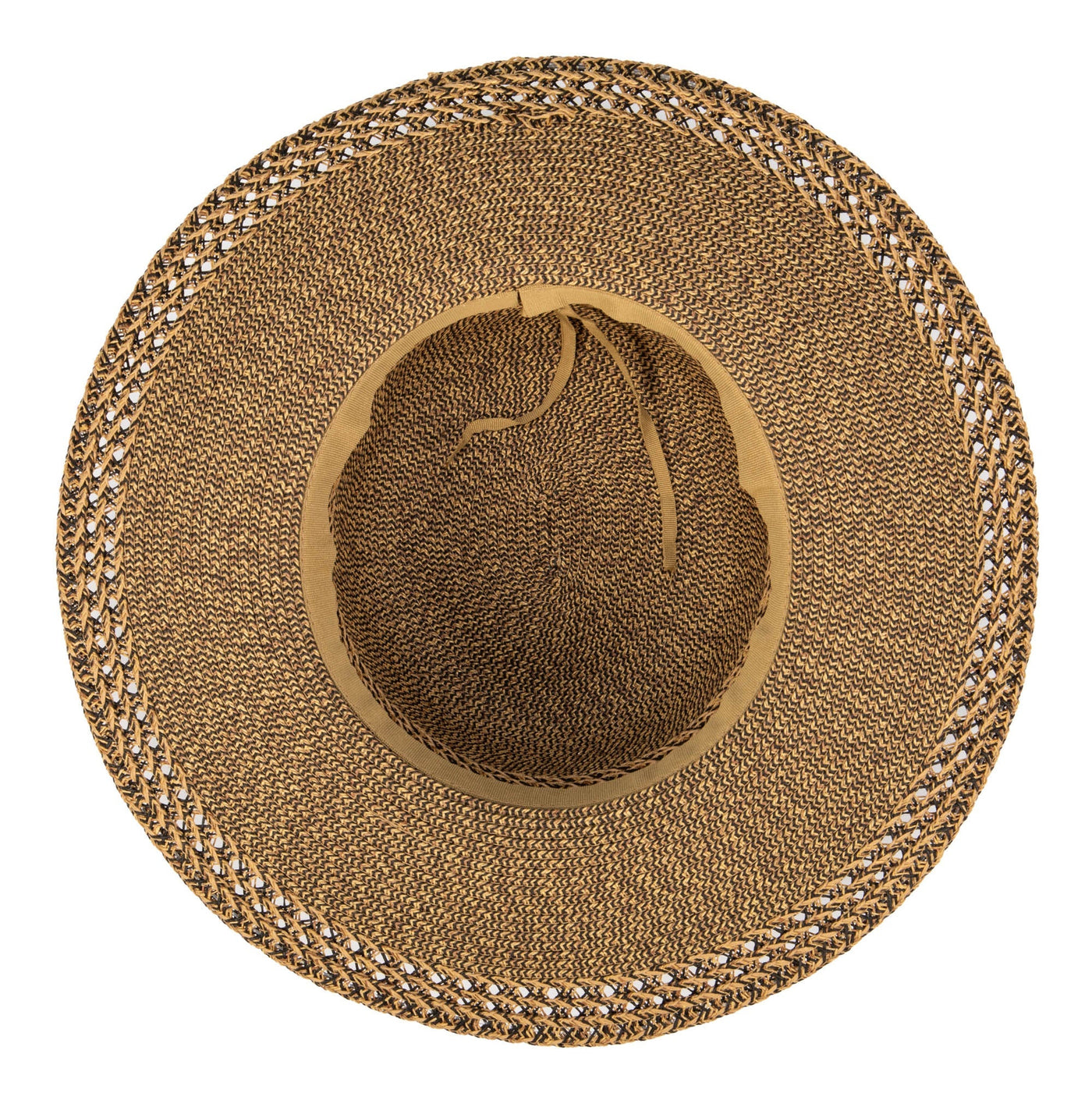 Everyday Sun Hat - Women's Sun Hat with Open Weave Stripes