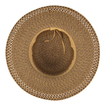 Everyday Sun Hat - Women's Sun Hat with Open Weave Stripes