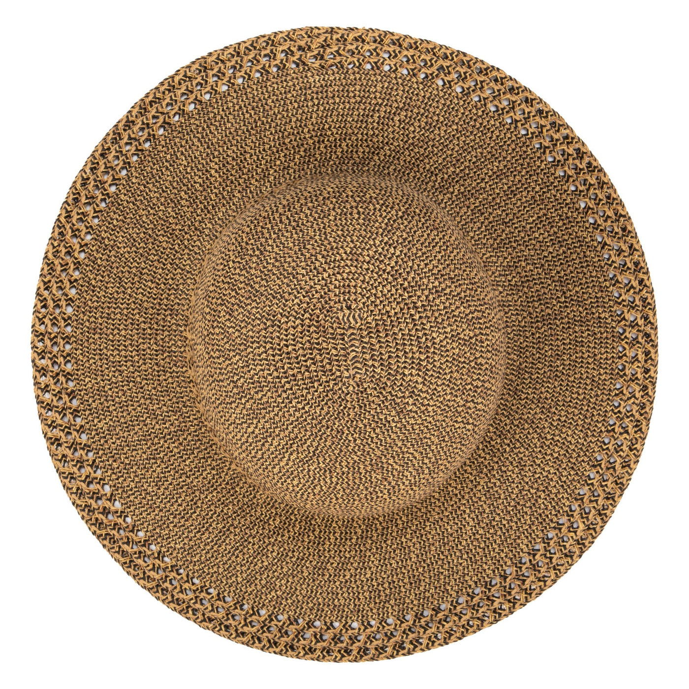 Everyday Sun Hat - Women's Sun Hat with Open Weave Stripes