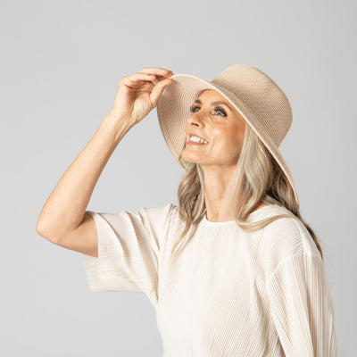 SUN BRIM - Daylight Asymmetrical Women's Sun Hat