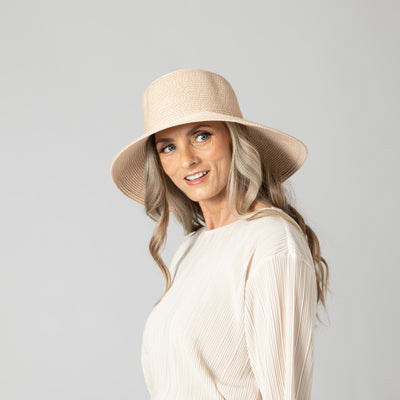 SUN BRIM - Daylight Asymmetrical Women's Sun Hat