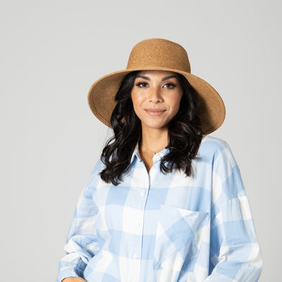 SUN BRIM - Daylight Asymmetrical Women's Sun Hat